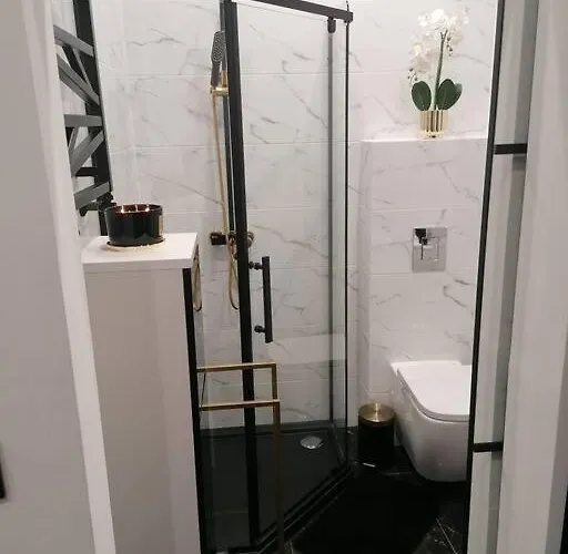 Czarny Z Jacuzzi Apartament *