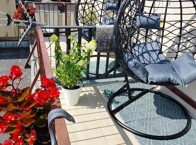 Czarny Z Jacuzzi Apartment Bydgoszcz